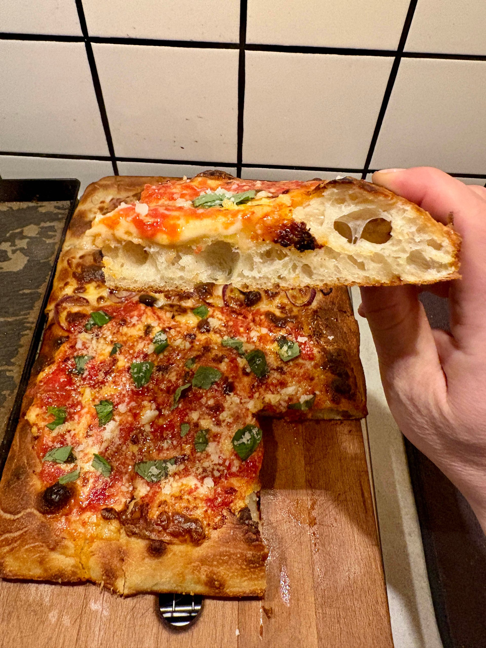 Student pizza result